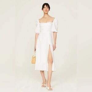 NWT Reformation Belgium Linen Dress - US Size 10